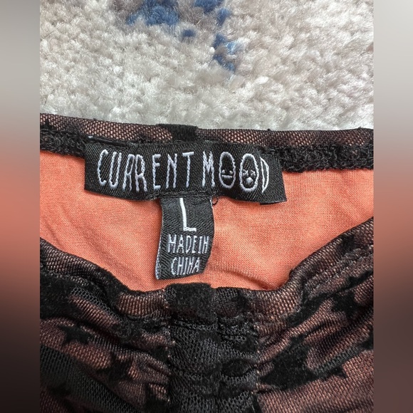 Current Mood Vice Mesh Set - Large - Orange and Black - Picture 5 of 8